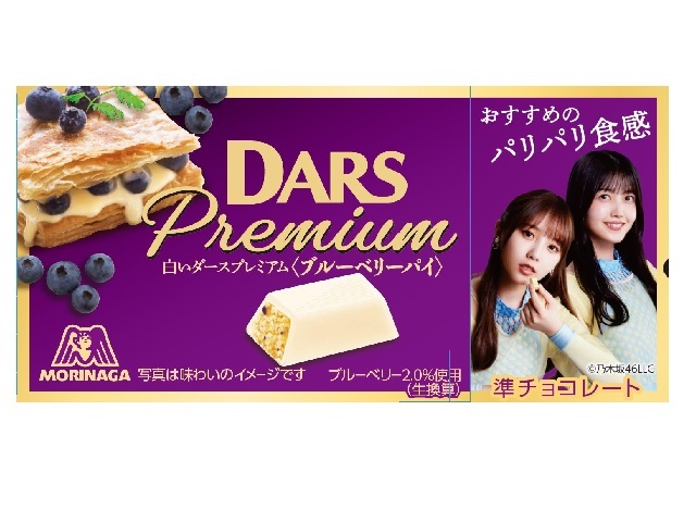 森永製菓 白いダース プレミアム ブルーベリーパイ 12粒の商品画像