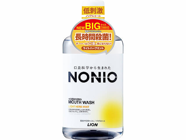 NONIO マウスウォッシュ ライトハーブミント(ノンアルコールタイプ) 1000ml