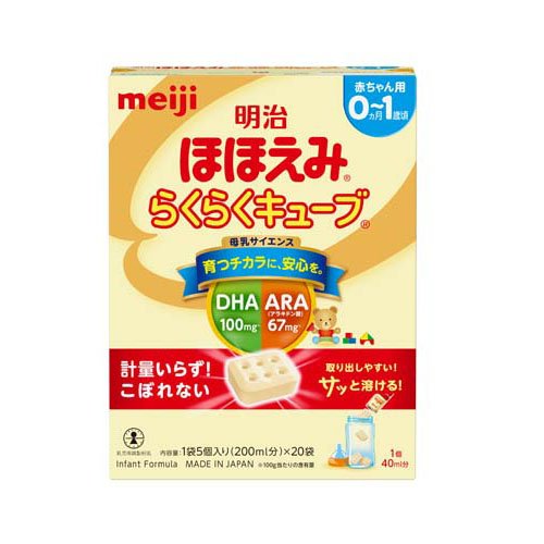 明治 ほほえみ らくらくキューブ(27g×20袋入)