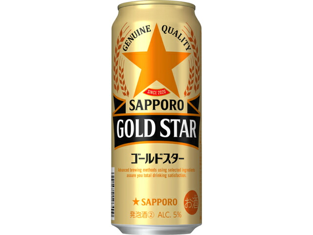 サッポロビール サッポロＧＯＬＤ　ＳＴＡＲ　缶５００