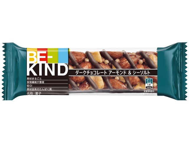 BE-KIND ダークチョコアーモンド&シーソルト 1本