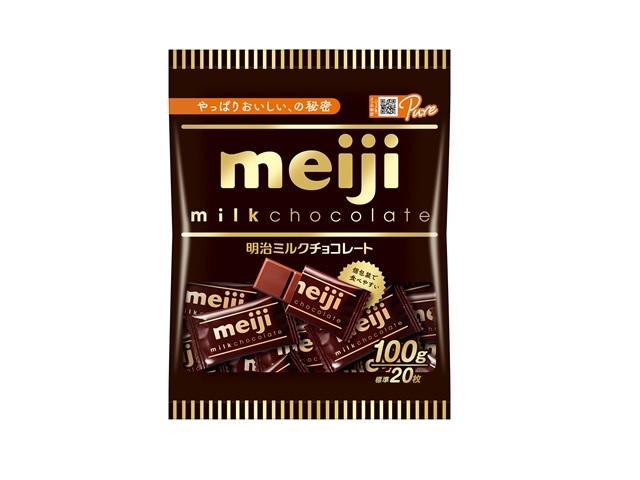 明治 ミルクチョコレート 袋 100g
