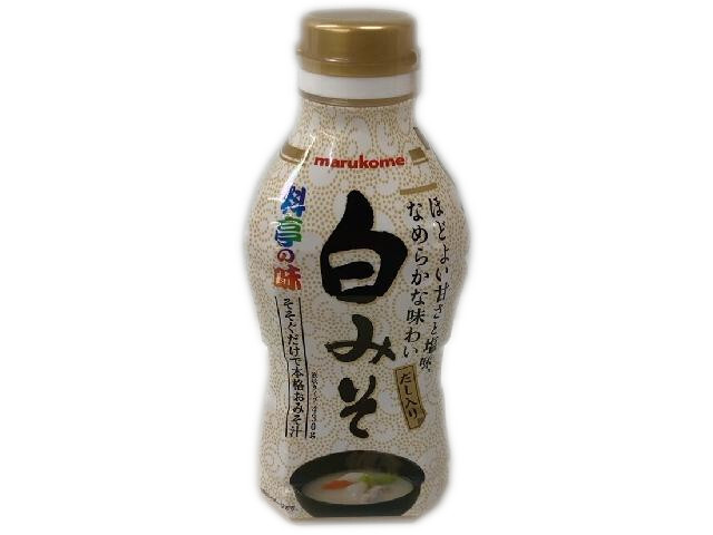 マルコメ 液みそ白みそだし入り　４３０Ｇ