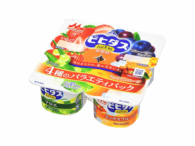 森永乳業 ビヒダス　バラエティパック　４ポット
