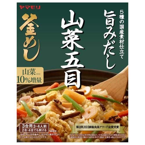 ヤマモリ 山菜五目釜めしの素(210g)