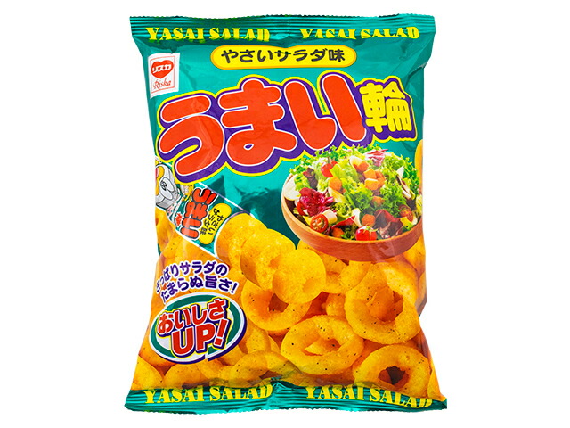 リスカ うまい輪やさいサラダ味 75g