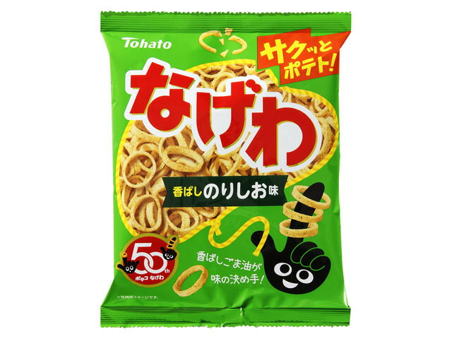 東ハト なげわ のりしお味 63gの商品画像