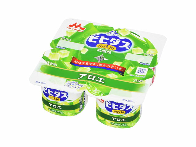森永乳業 ビヒダス　アロエ　４ポット