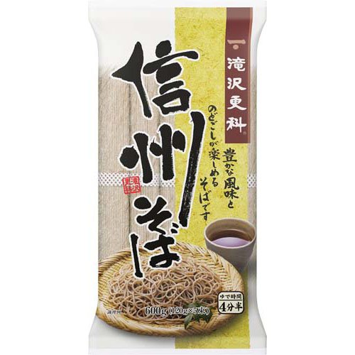 日清製粉ウェルナ ２２秋滝沢更科　信州そば　６００ｇ