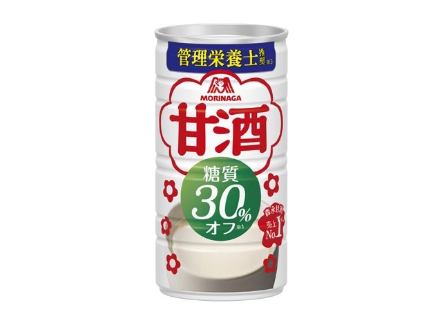 森永製菓 甘酒 糖質30%オフ 185g