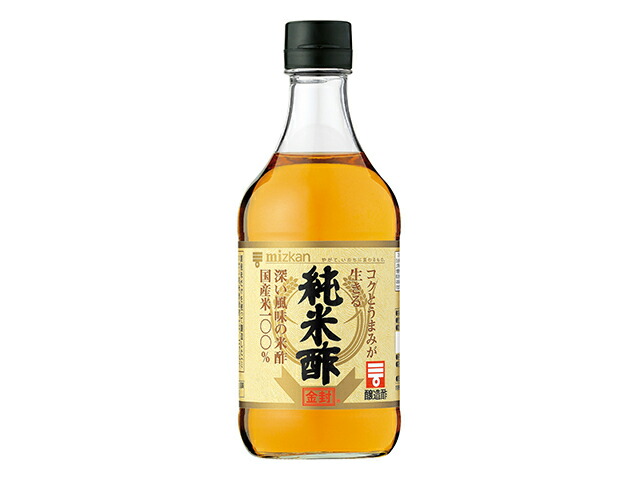 Ｍｉｚｋａｎ ミツカン　純米酢金封　５００ｍｌ
