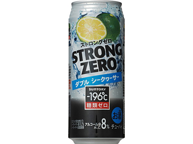 サントリー -１９６℃ストロングゼロ＜Ｗシークヮーサ＞500ml