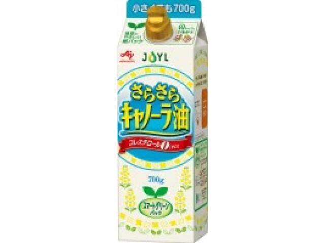 Ｊ-オイルミルズ ＡＪさらさらキャノーラ７００ｇ紙×６Ｋの商品画像