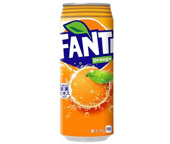ファンタ オレンジ 500ML 缶の商品画像