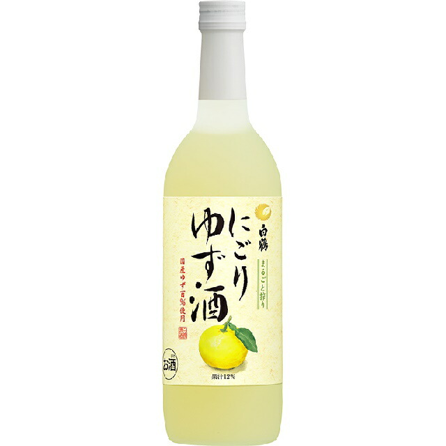 白鶴酒造 白鶴　にごりゆず酒２３