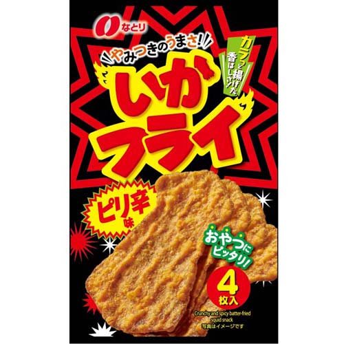 なとり いかフライ ピリ辛味(4枚入)