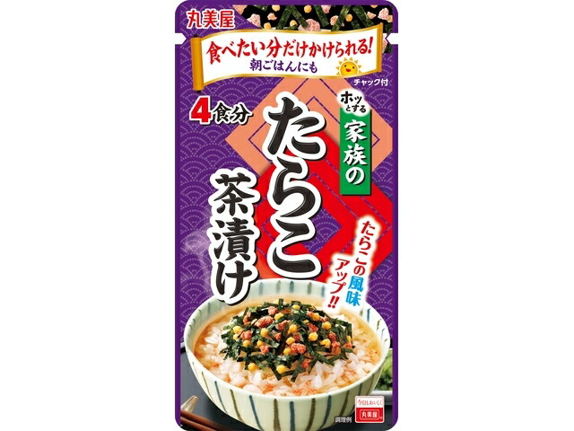 丸美屋食品工業 丸美屋　家族のたらこ茶漬け　大袋　２８ｇの商品画像