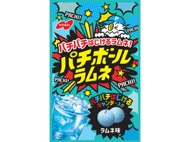ノーベル パチボールラムネ ラムネ 30g