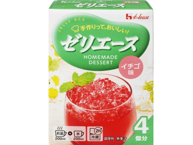 ハウス食品 ９３ｇゼリエースイチゴ味の商品画像