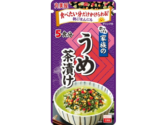 丸美屋食品工業 丸美屋　家族のうめ茶漬け　大袋　３３ｇの商品画像