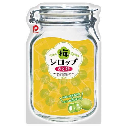 パイン 梅シロップのど飴(80g)