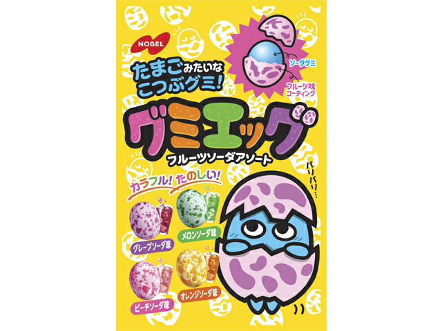 ノーベル製菓 グミエッグ 40g