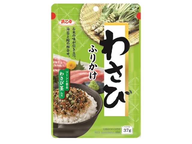 浜乙女 わさびふりかけ 37g