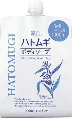 麗白 ハトムギボディソープ 詰替用 大容量サイズ 1L