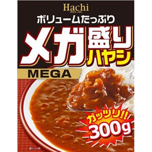 ハチ食品 メガ盛りハヤシ(300g)