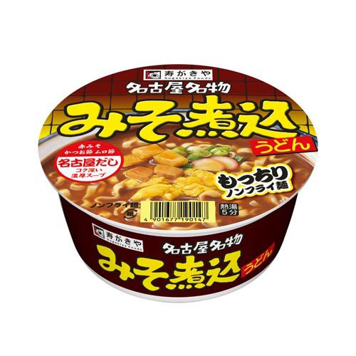 寿がきや カップ みそ煮込うどん(106g)