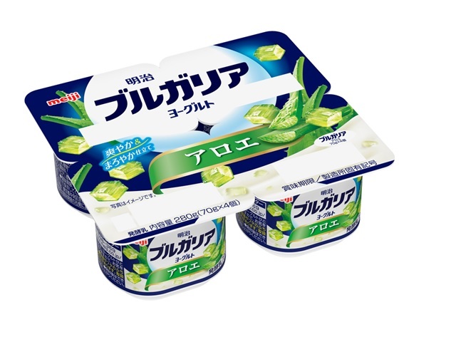 明治 ブルガリアヨーグルト アロエ 70gX4