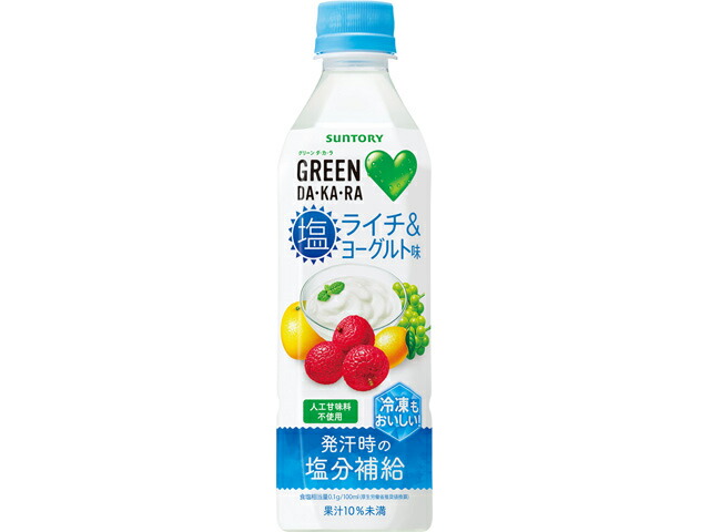 サントリー ＧＲＥＥＮ　ＤＡ・ＫＡ・ＲＡ　塩ライチ＆ヨーグルト