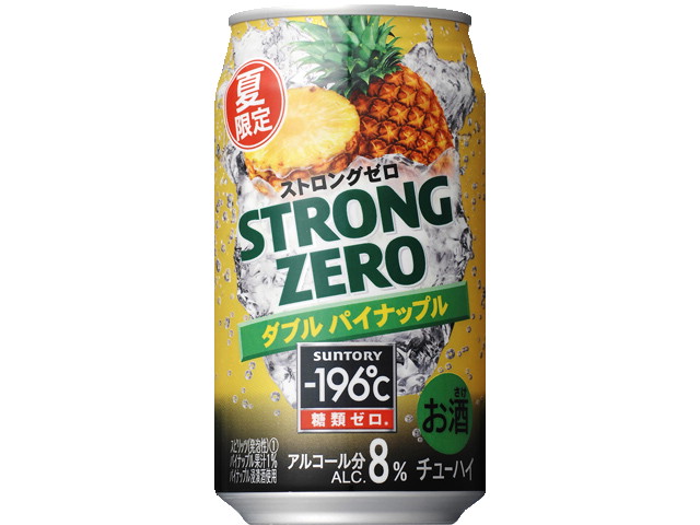 サントリー １９６ストロングゼロ＜Ｗパイン＞３５０