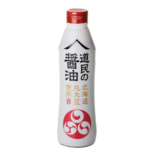 道民の醤油 北海道丸大豆(450ml)