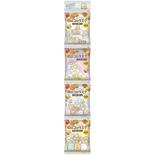 すみっコぐらし コロコロラスク シュガーバター味(9g*4袋入)
