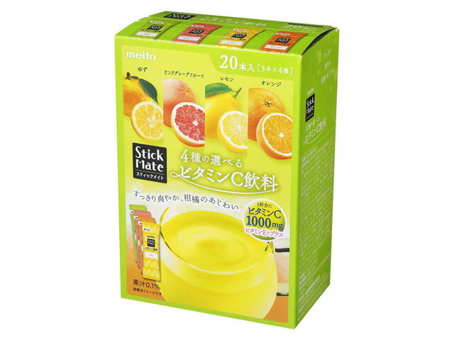 名糖 スティックメイト VCアソート 20P 120g