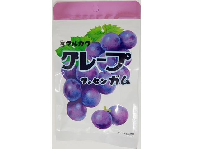 チャック袋　グレープフーセンガム