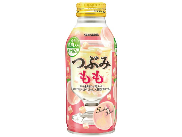 サンガリア つぶみもも 380g