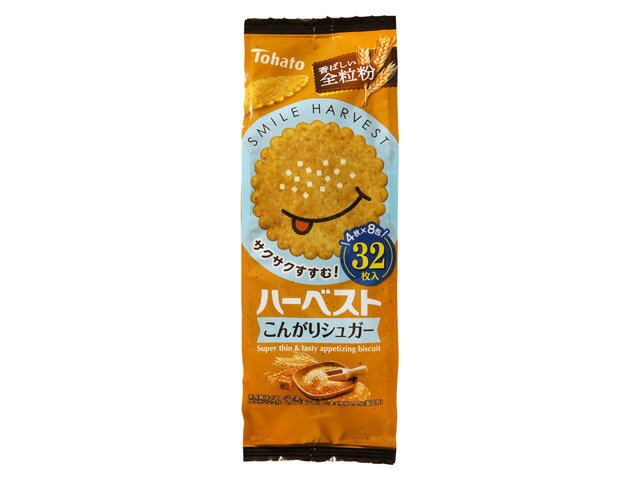 東ハト ハーベスト こんがりシュガー 8包 32枚
