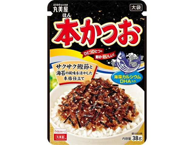 丸美屋食品工業 丸美屋　本かつお　大袋　３８ｇ