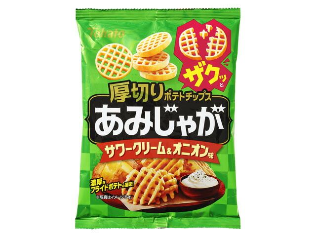 東ハト あみじゃが サワークリーム&オニオン味 58g