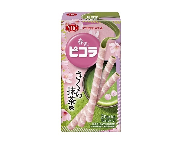 ヤマザキビスケット ピコラ さくら抹茶味 5本X2