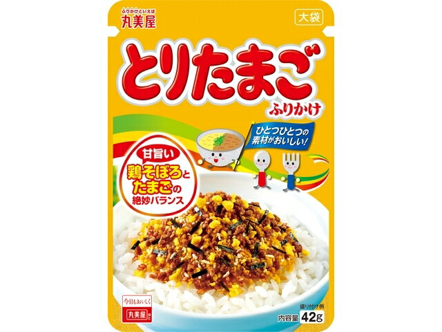丸美屋食品工業 丸美屋　とりたまごふりかけ　大袋　４２ｇ