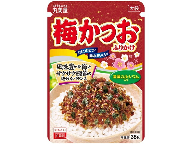 丸美屋食品工業 丸美屋　梅かつおふりかけ　大袋　３８ｇ