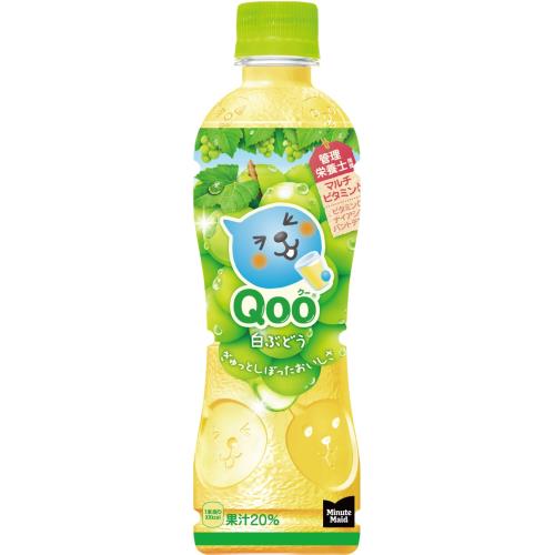 コカ・コーラ Qoo 白ぶどう ペット 425ml