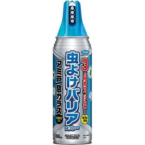 フマキラー 虫よけバリアスプレーアミ戸窓ガラス 450ml