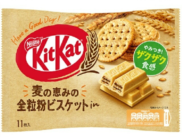 ネスレ日本 １１枚　キットカット　全粒粉ビスケットｉｎ