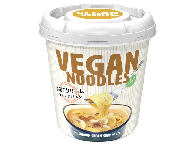 ニュータッチ ヴィーガンヌードル きのこクリームスープデパスタ 59g