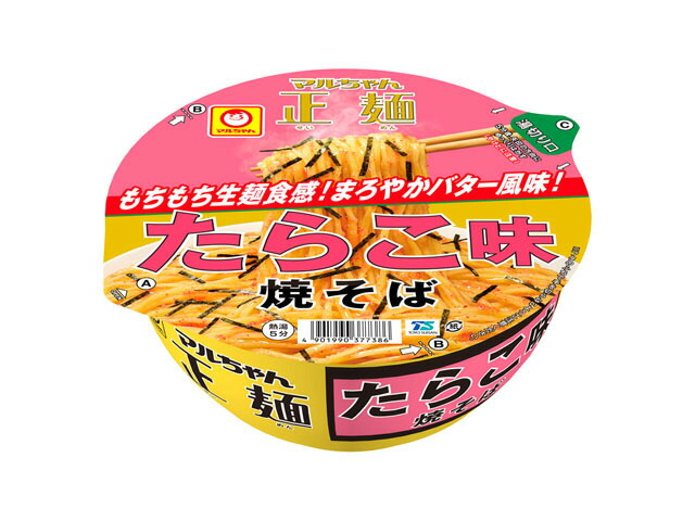 マルちゃん マルちゃん正麺 たらこ味焼そば 112gの商品画像