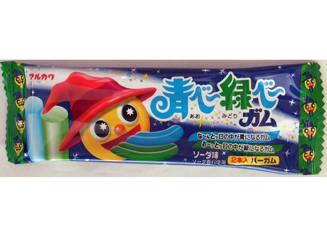 丸川製菓 あおべ～みどりべ～ガム 2本の商品画像